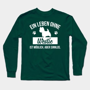 Westie Long Sleeve T-Shirt